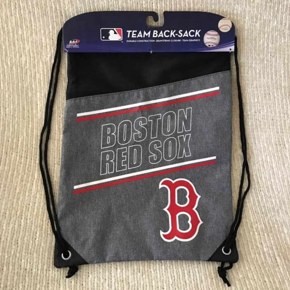 Boston red socks drawstring bag